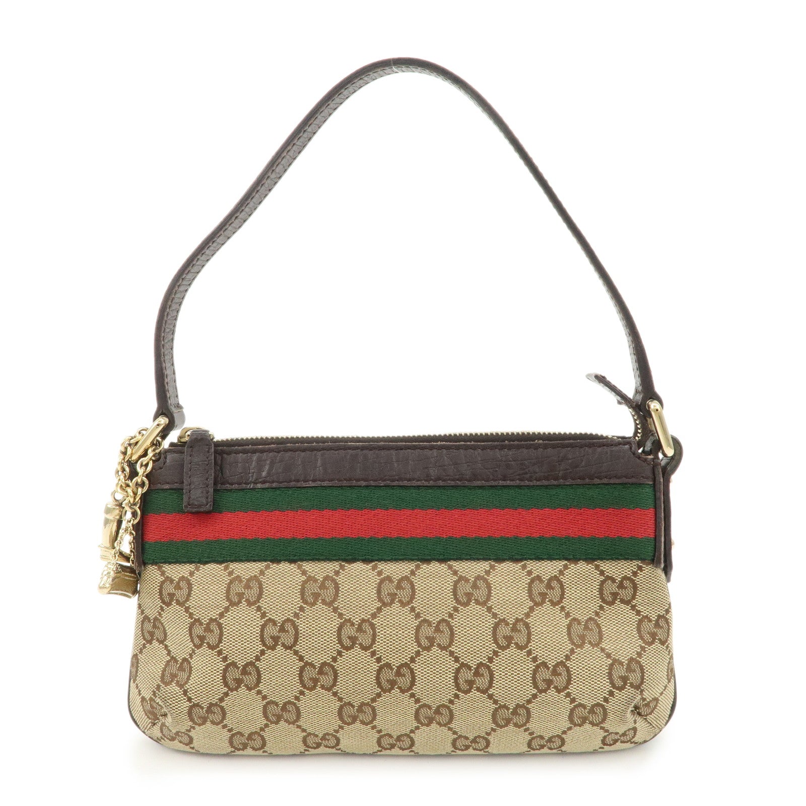 GUCCI-Sherry-GG-Canvas-Leather-Shoulder-Bag-Boots-Bag-Charm-145970