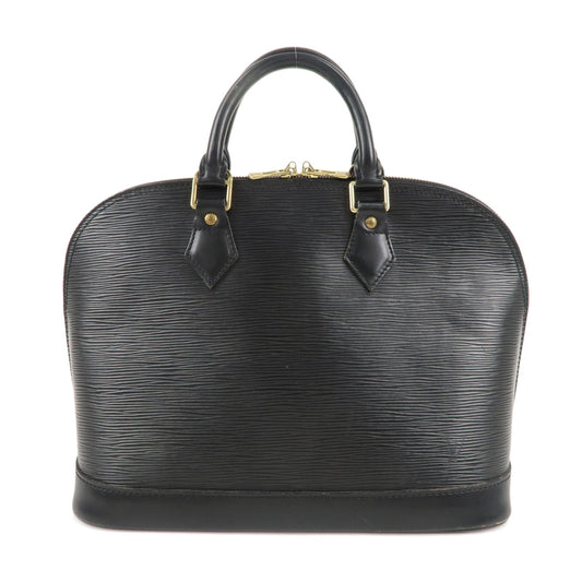 Louis-Vuitton-Epi-Alma-Hand-Bag-Noir-Black-M52142