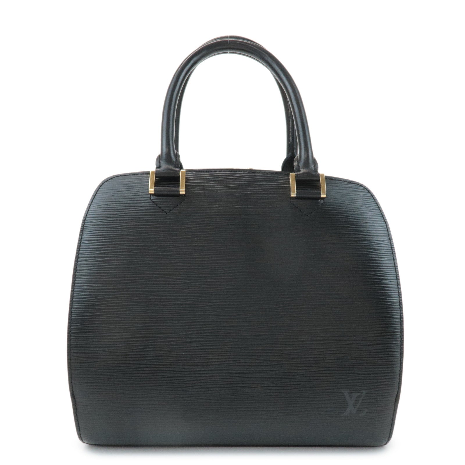 Louis-Vuitton-Epi-Pont-Neuf-Hand-Bag-Black-Noir-M52052