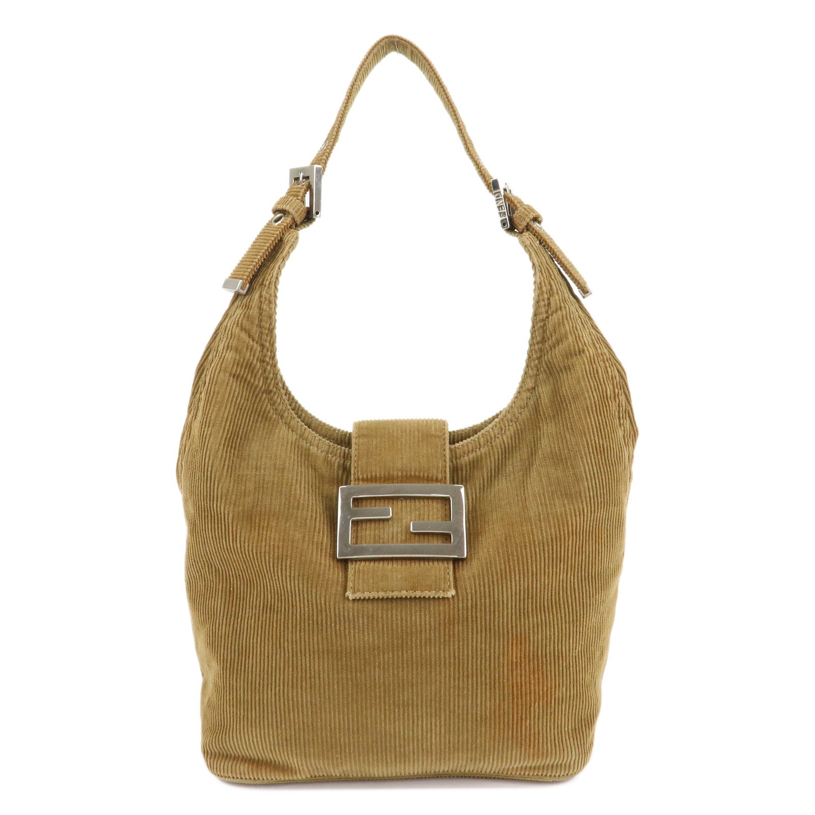 FENDI-Corduroy-Shoulder-Bag-20686