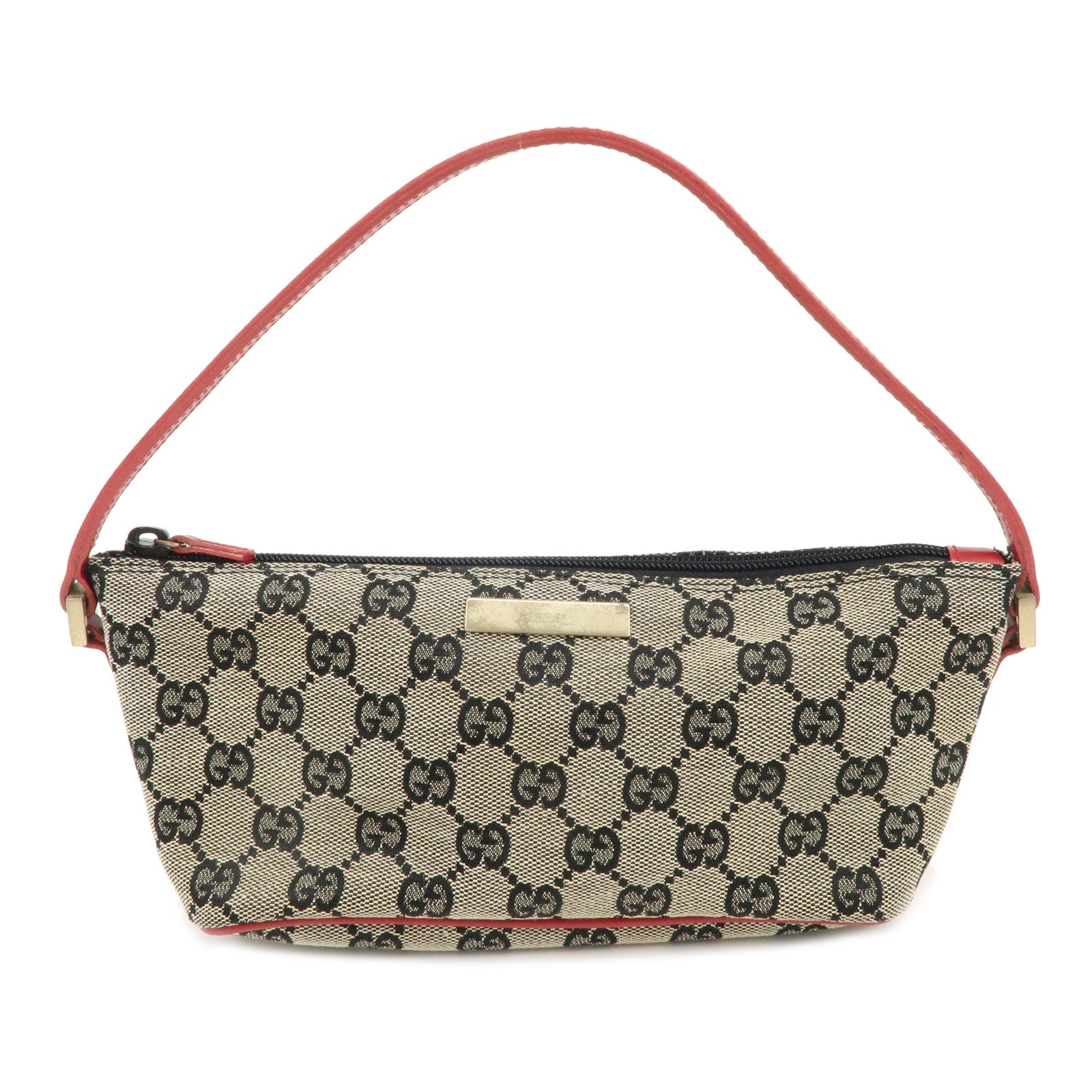 GUCCI-Boat-Bag-GG-Canvas-Leather-Hand-Bag-Pouch-039.1103