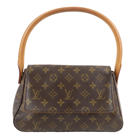 Louis-Vuitton-Monogram-Mini-Looping-Shoulder-Bag-Hand-Bag-M51147