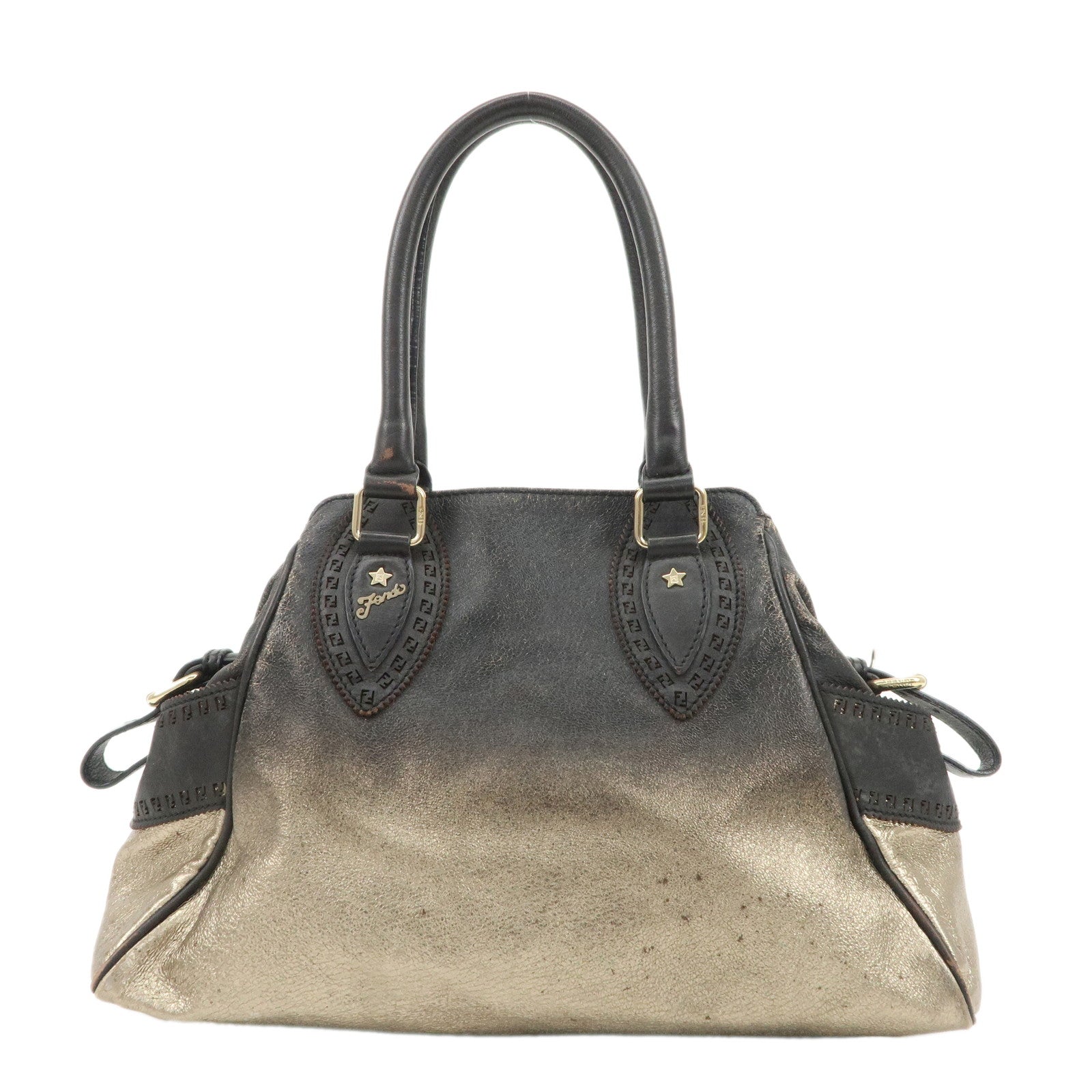 FENDI-Ethnico-Leather-Shoulder-Bag-Guradation-8BN157