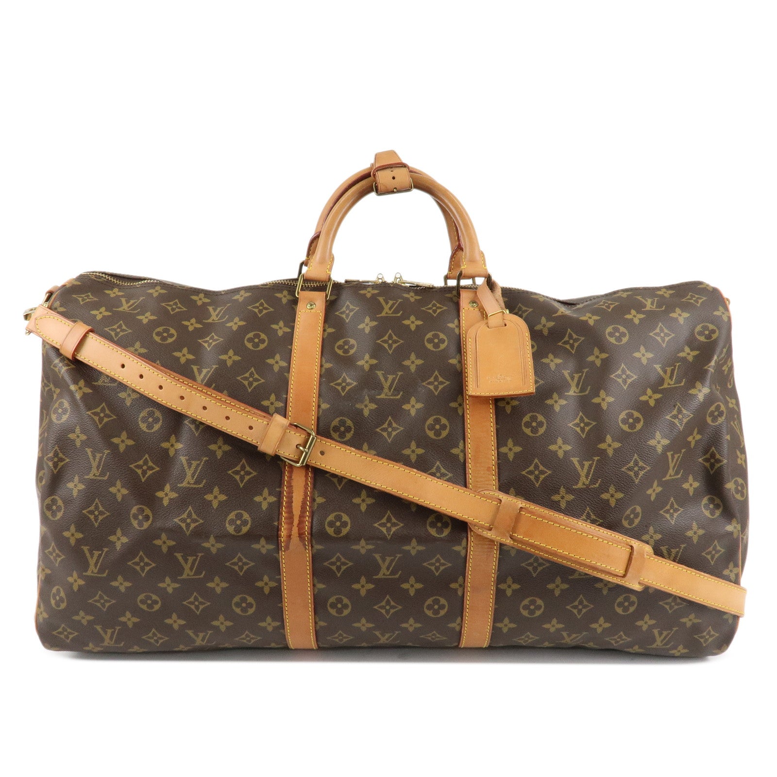 Louis-Vuitton-Monogram-Keep-All-Bandouliere-60-Bag-M41412