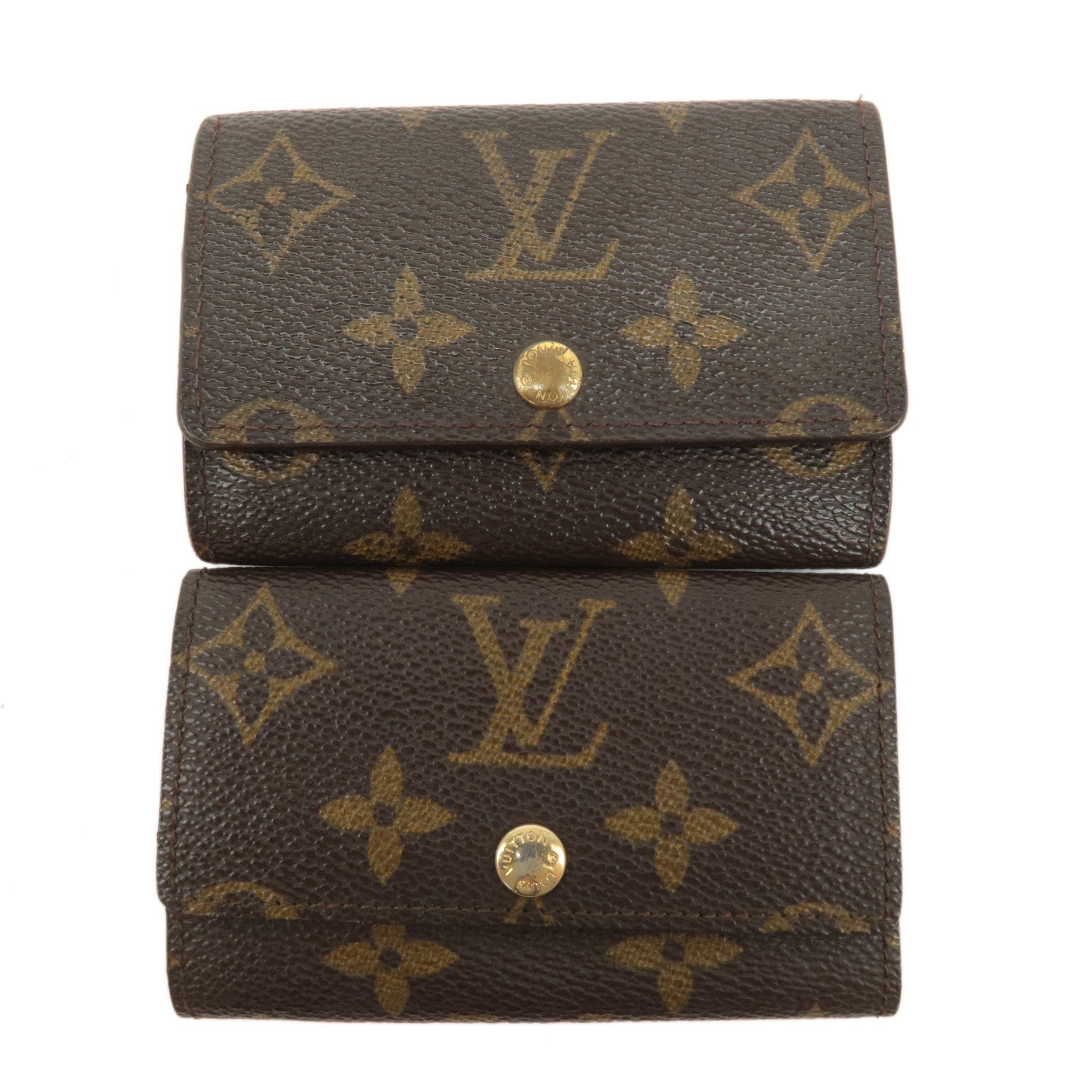 Louis Vuitton Monogram Set of 2 Multicles 6 Key Case M62630