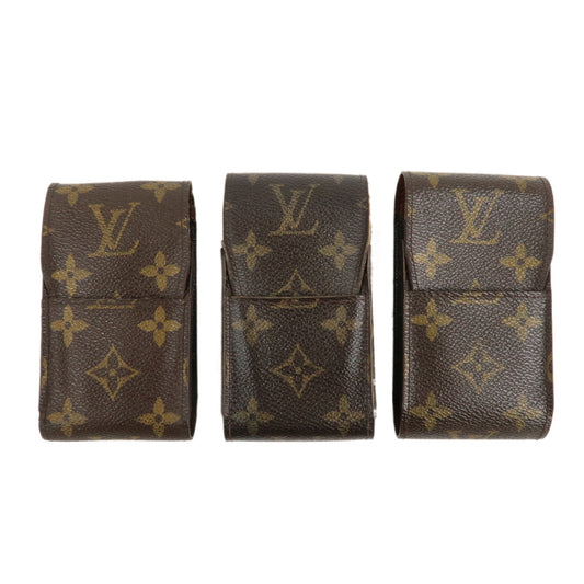 Louis-Vuitton-Set-of-3-Monogram-Etui-Cigarette-Case-M63024