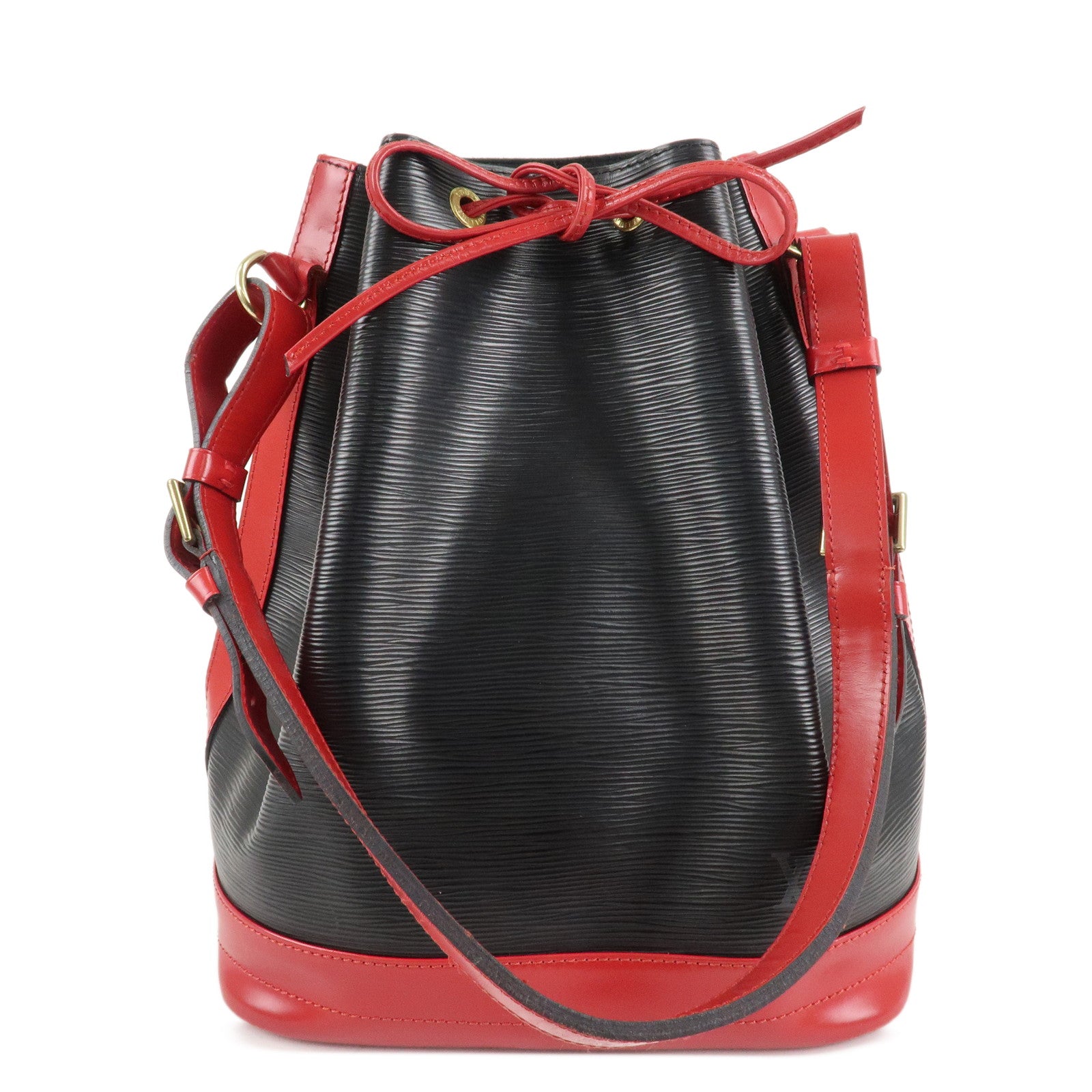 Louis-Vuitton-Epi-Noe-Shoulder-Bag-Noir-Castilian-Red-M44017