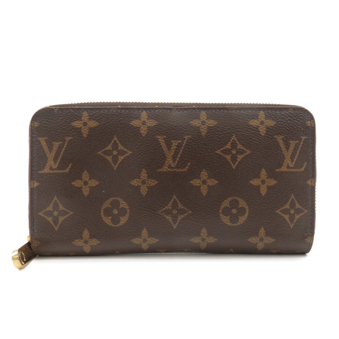 Louis Vuitton Monogram Zippy Wallet Long Wallet Coquelicot M41896