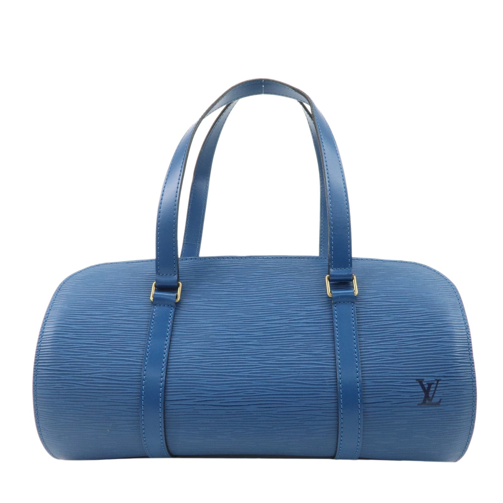 Louis-Vuitton-Epi-Soufflot-Shoulder-Bag-Hand-Bag-Blue-M52222