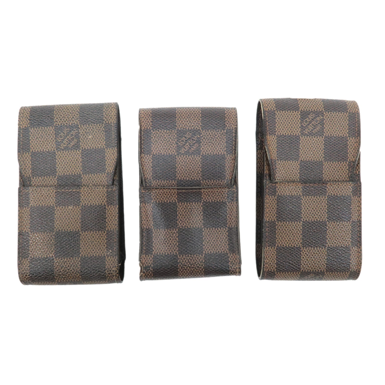 Louis-Vuitton-Set-of-3-Etui-Cigarette-Case-Brown-N63024