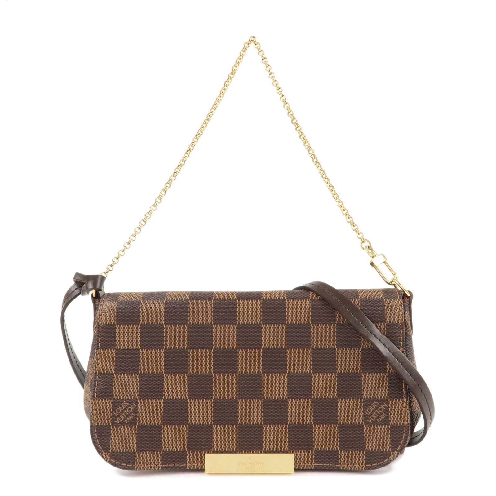 Louis-Vuitton-Damier-Favorite-PM-2Way-Shoulder-Bag-N41276