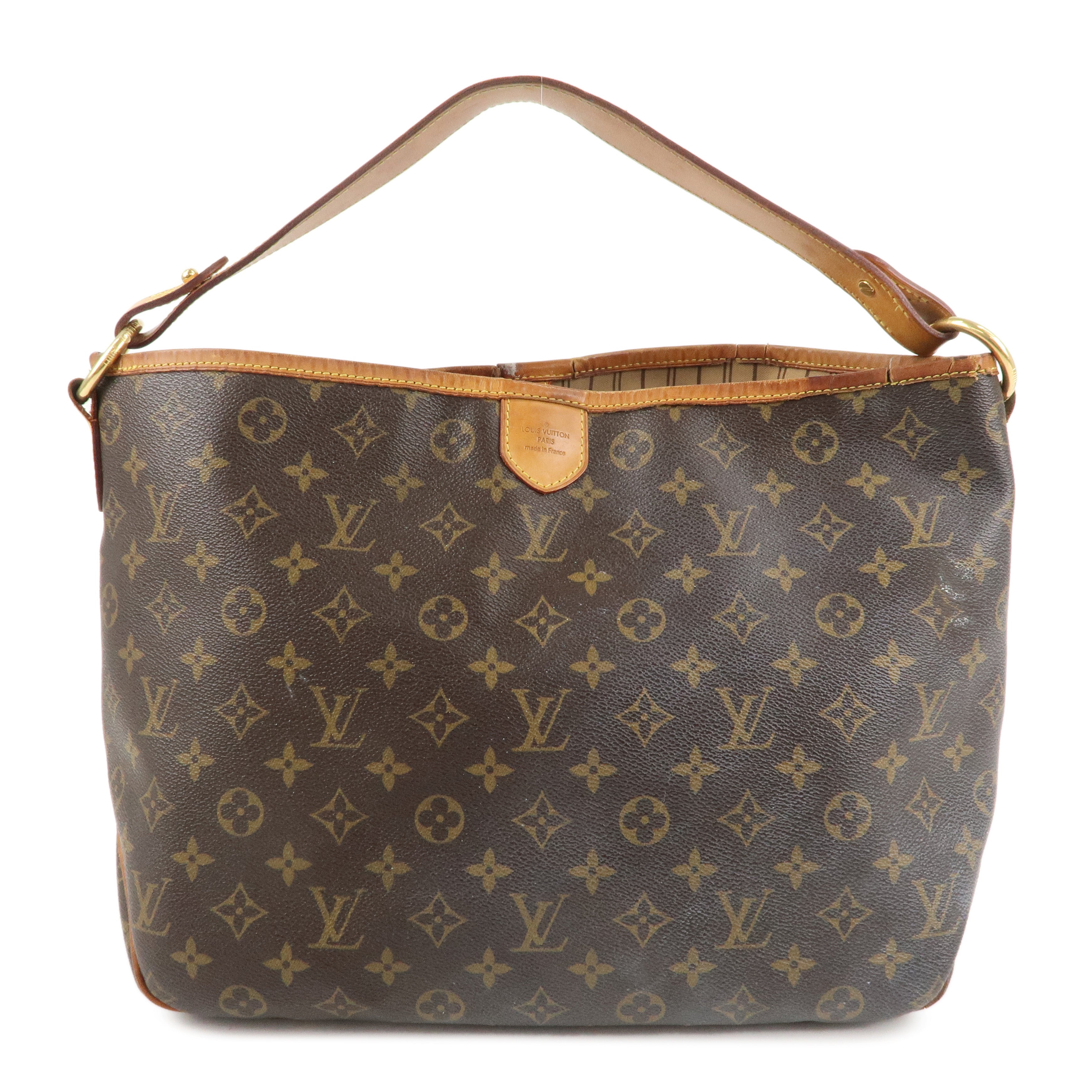 Louis Vuitton Monogram Delightful PM Shoulder Brown Bag M40352