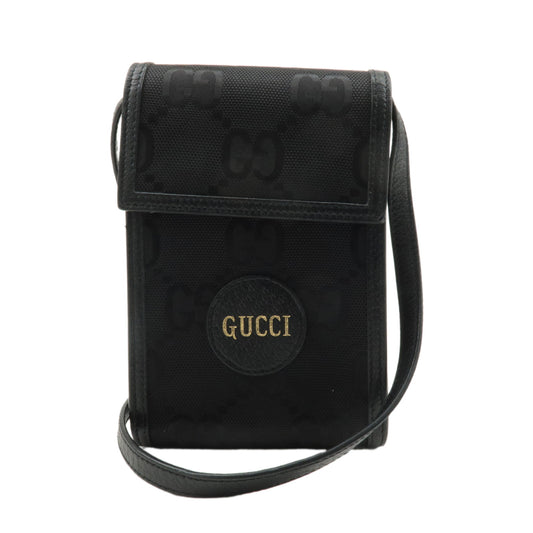 GUCCI-GG-Nylon-Leather-Off-the-Grid-Shoulder-Bag-Black-625599