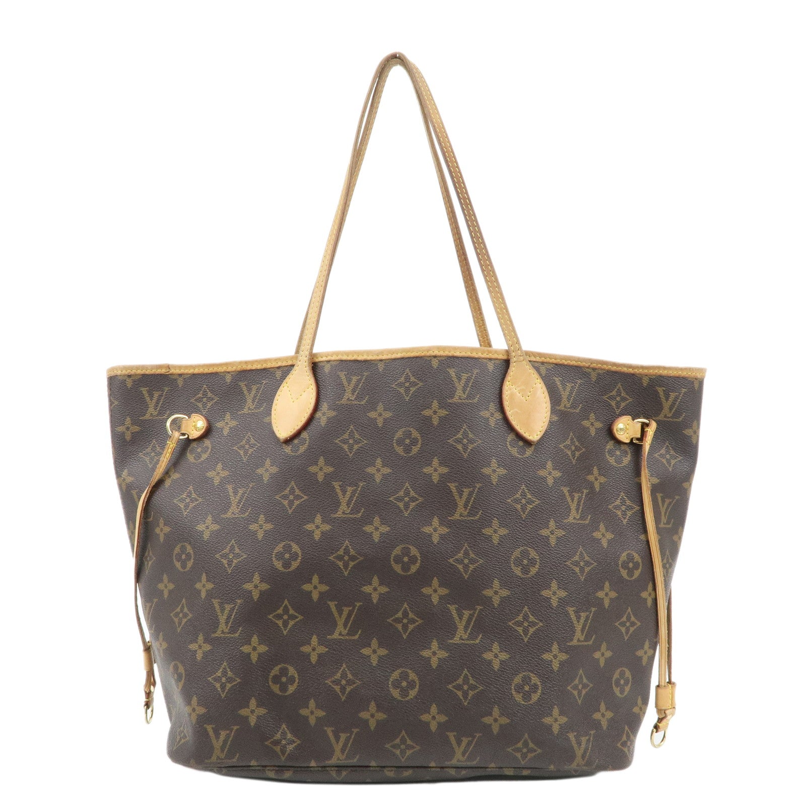 Louis-Vuitton-Monogram-Neverfull-MM-Tote-Bag-Brown-M40156