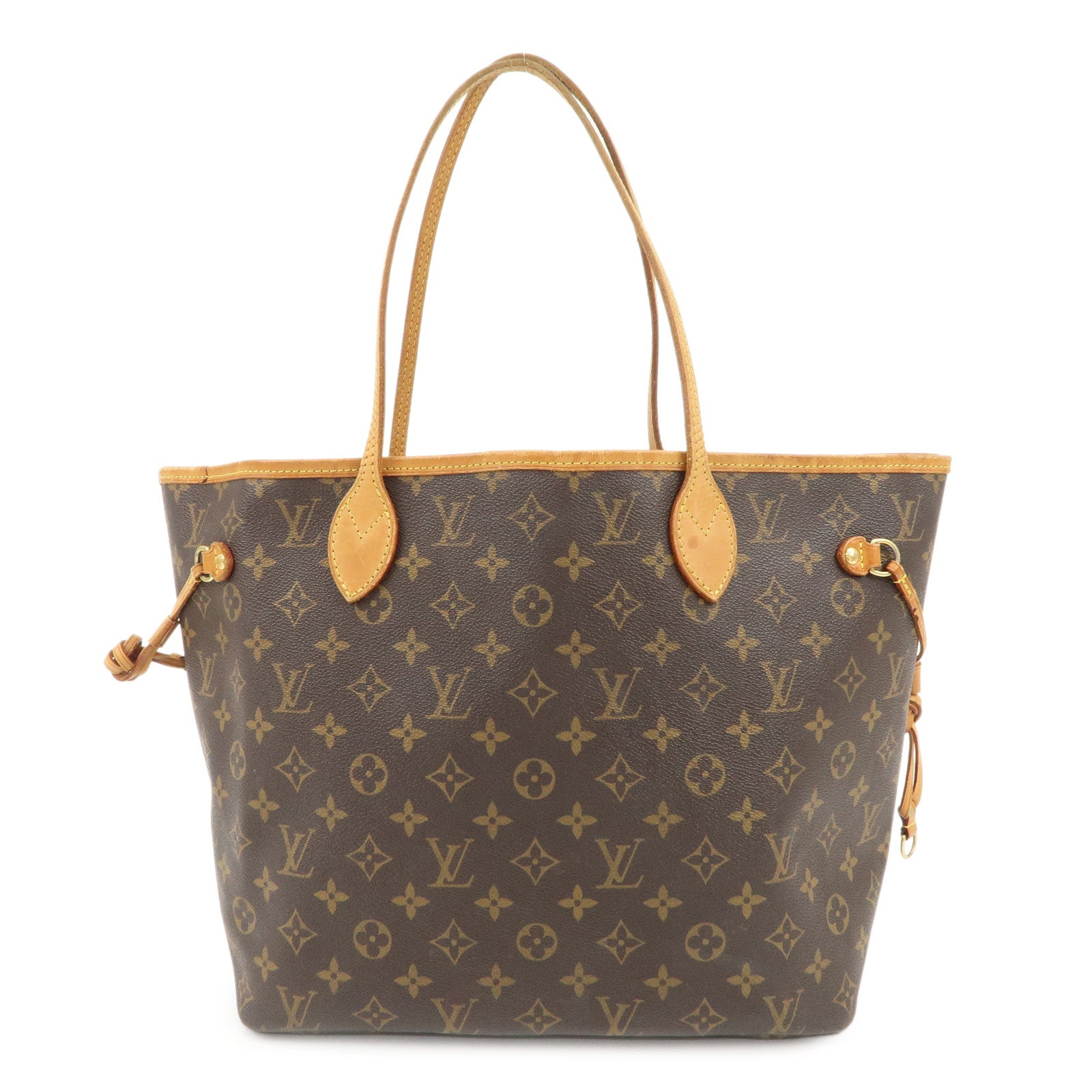 Louis-Vuitton-Monogram-Neverfull-MM-Tote-Bag-Brown-M40156