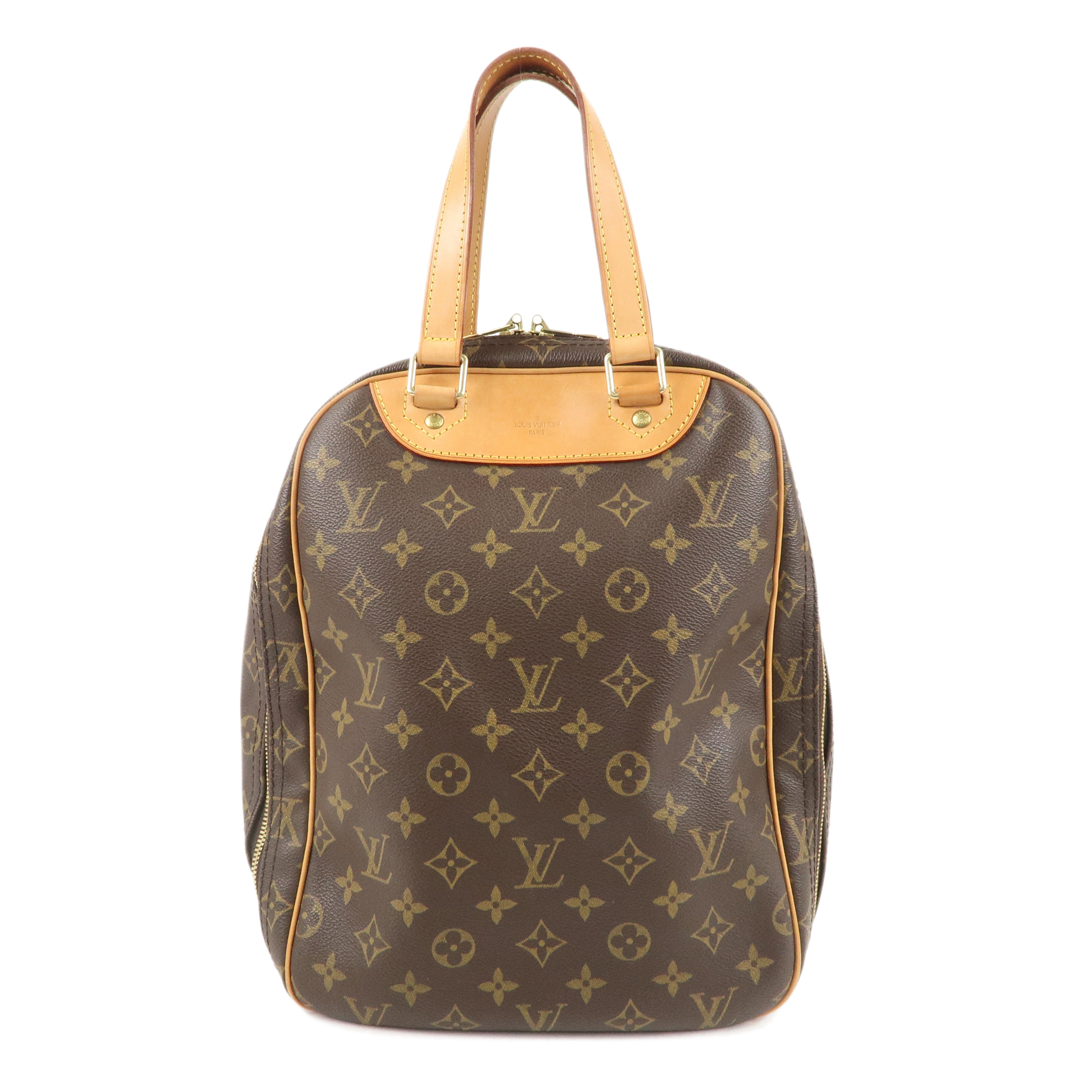 Louis Vuitton Monogram Excursion Shoes Case Hand Bag M41450