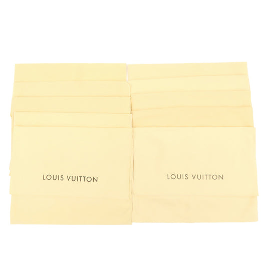 Louis-Vuitton-Set-of-10-Dust-Bag-Storage-Bag-Flap-Style-Beige