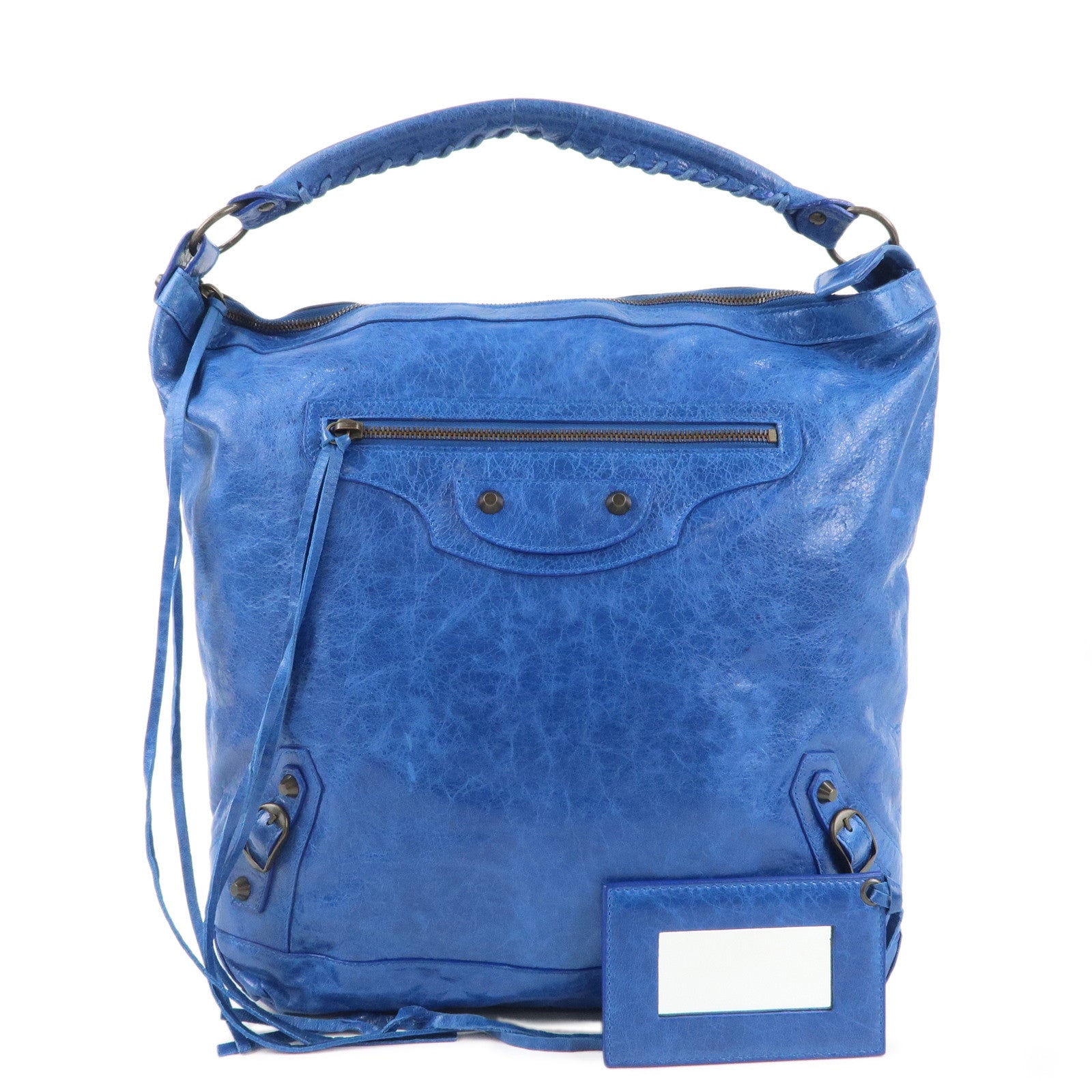 BALENCIAGA-Editor's-The-Day-Leather-Shoulder-Bag-Blue-140442