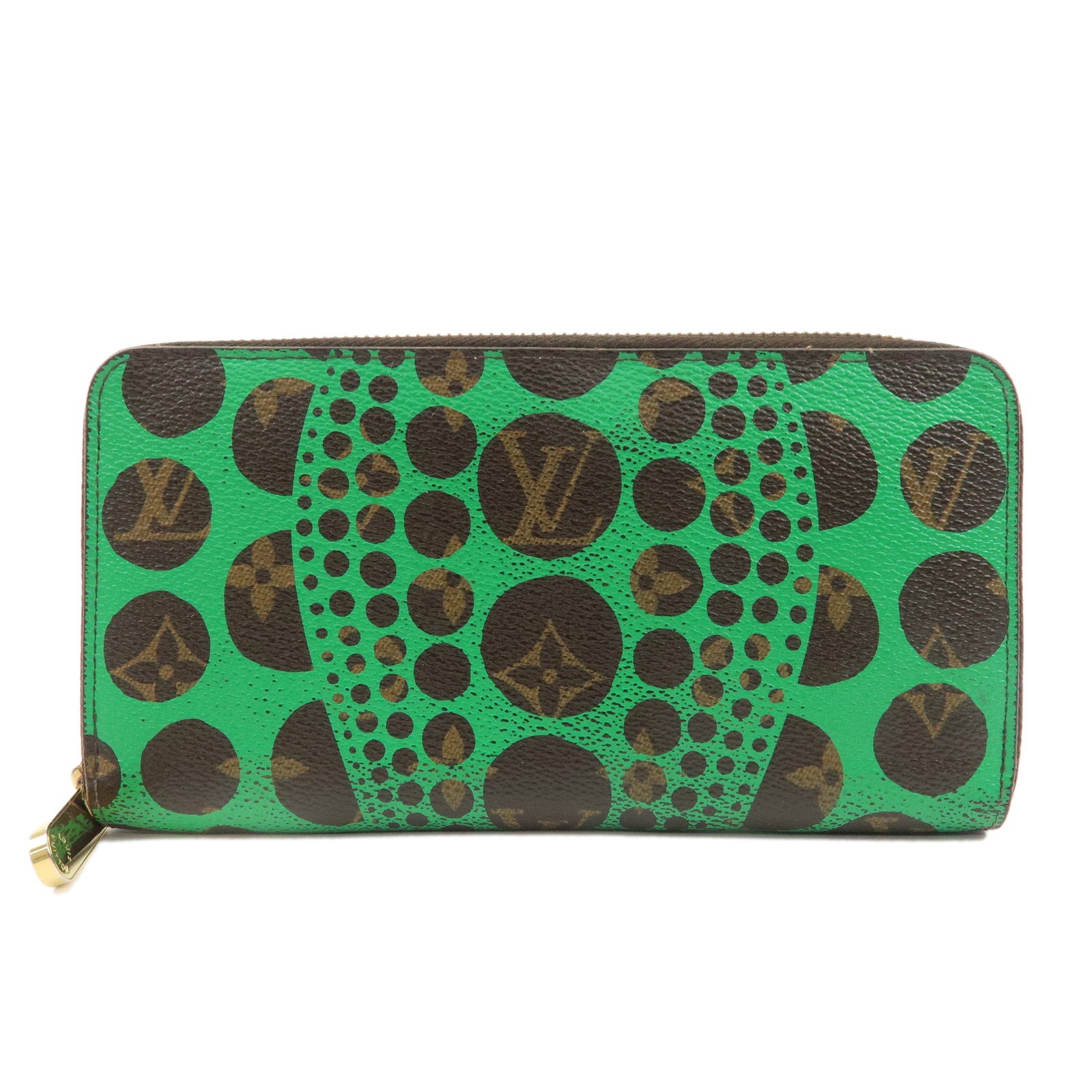 Louis-Vuitton-Monogram-Pumpkin-Dot-Zippy-Wallet-Yayoikusama-M60451