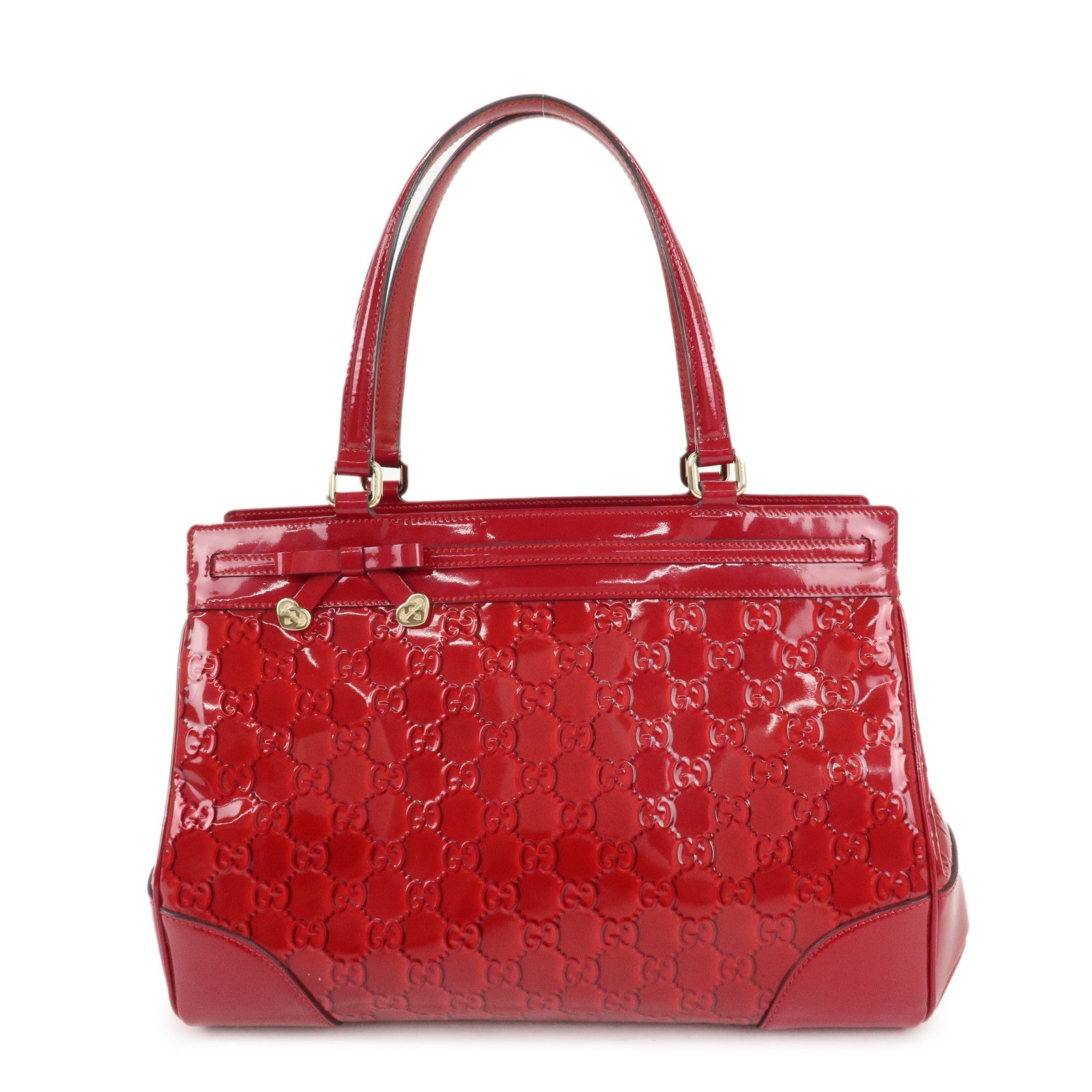 GUCCI-Guccissima-Patent-Leather-Mayfair-Red-257612-525040