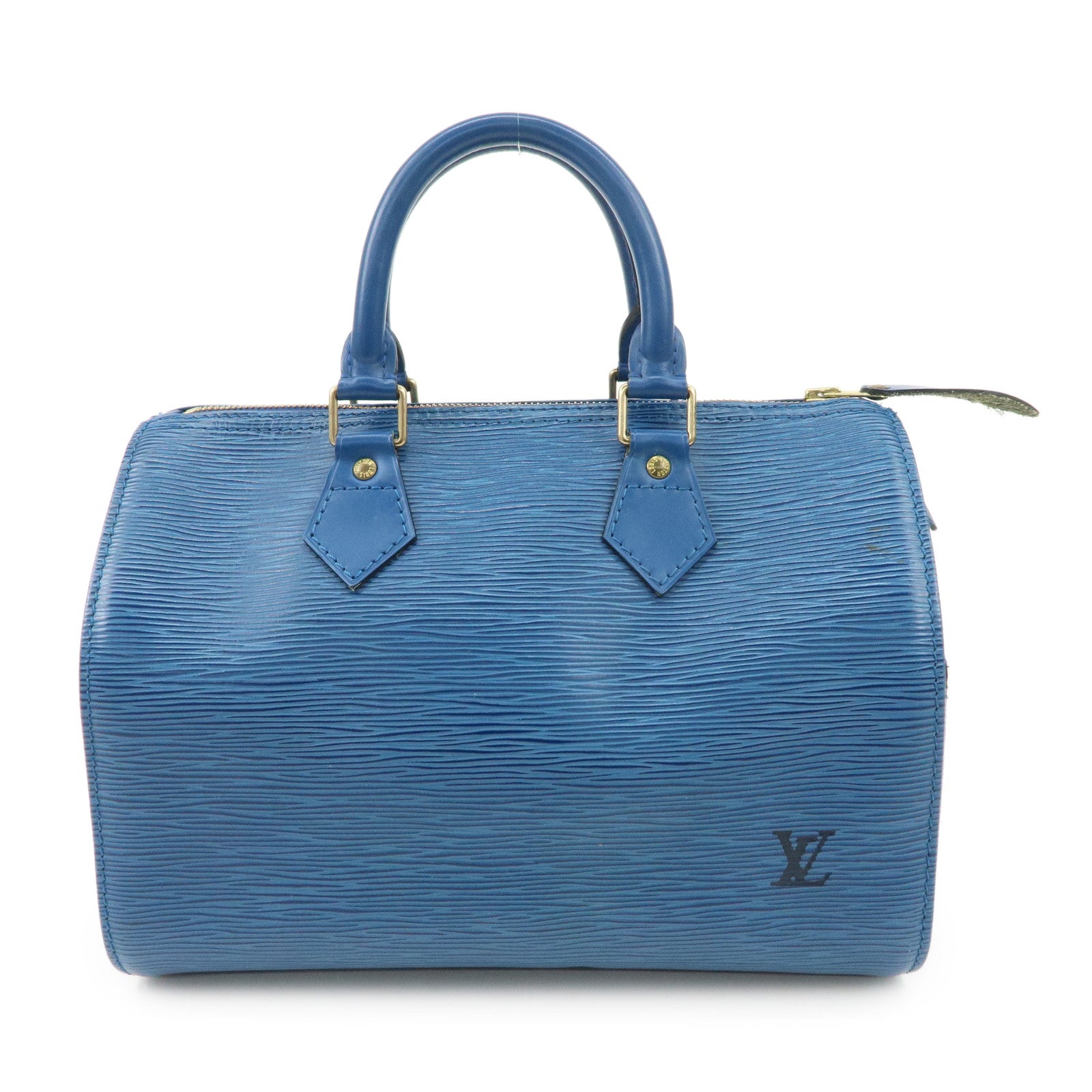 Louis-Vuitton-Epi-Speedy-25-Hand-Boston-Bag-Blue-M43015