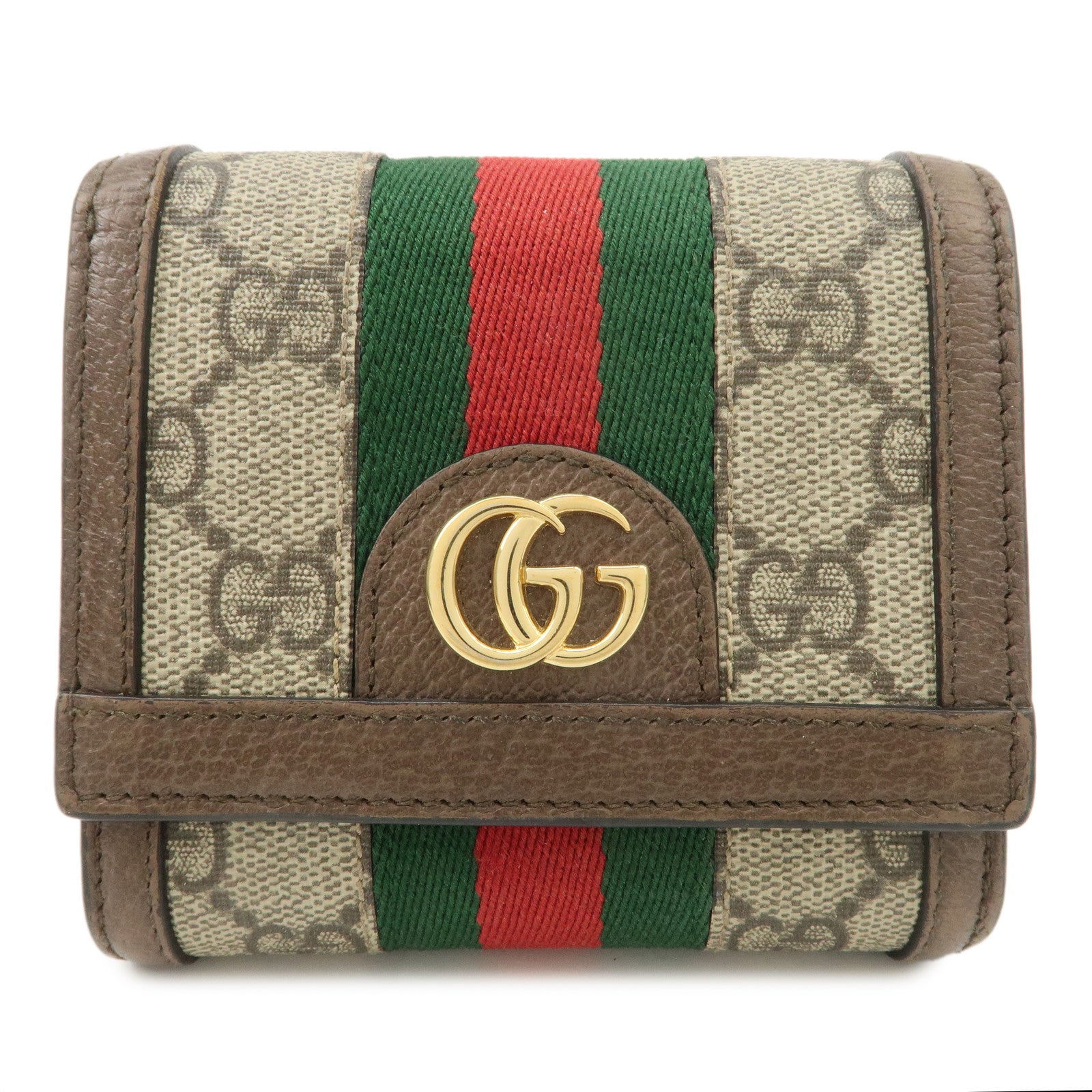 GUCCI-Ophidia-Sherry-GG-Supreme-Leather-Bifold-Wallet-598662