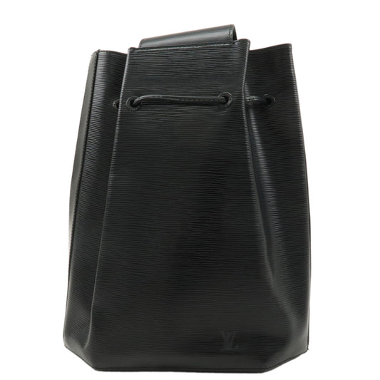 Louis-Vuitton-Epi-Sac-A-Dos-Shoulder-Bag-Noir-M80153