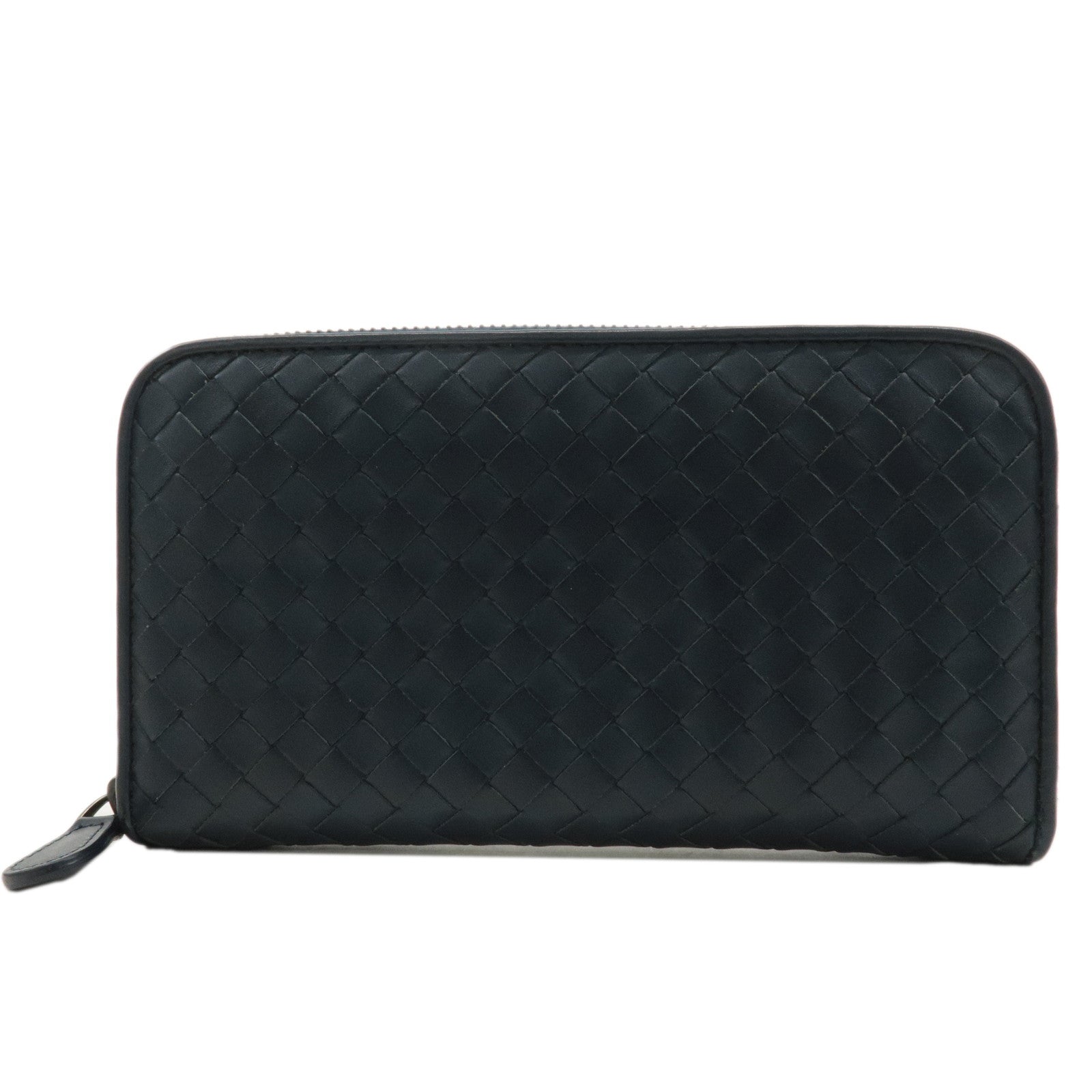 BOTTEGA-VENETA-Intrecciato-Leather-Zip-Round-Long-Wallet-275064