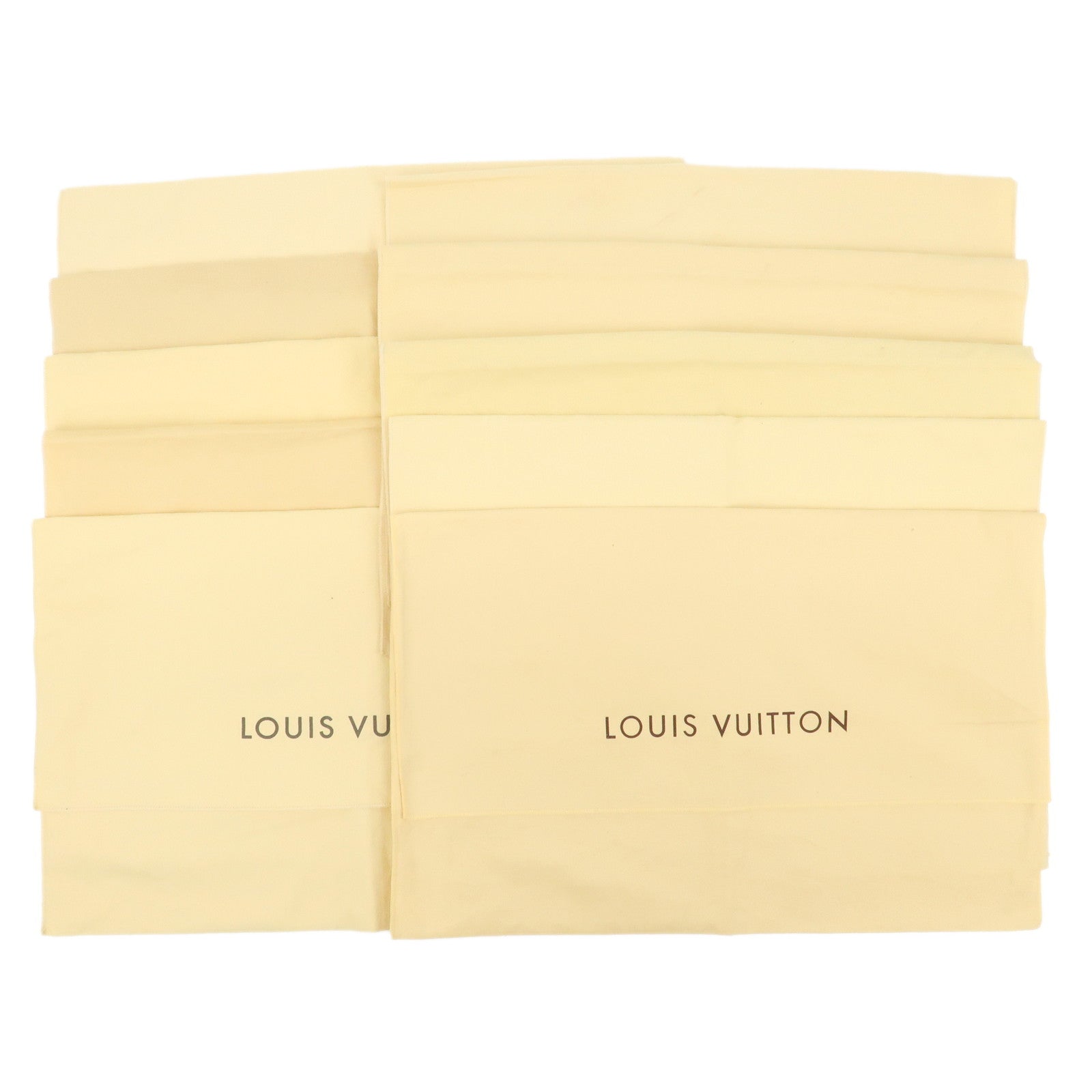 Louis-Vuitton-Set-of-10-Dust-Bag-Storage-Bag-Beige