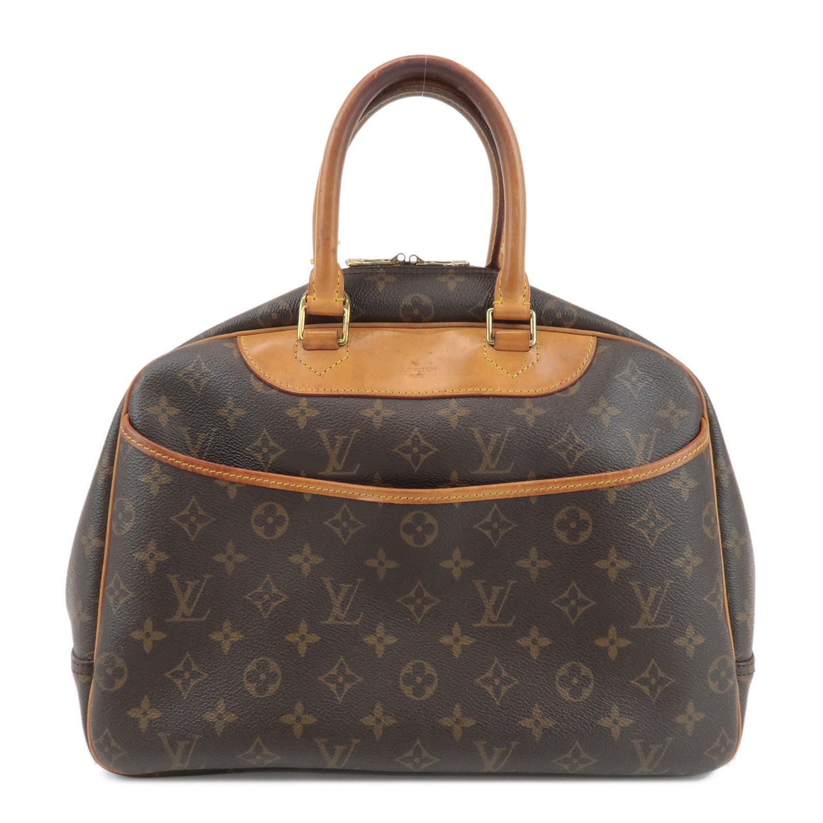 Louis-Vuitton-Monogram-Deauville-Hand-Bag-Brown-M47270