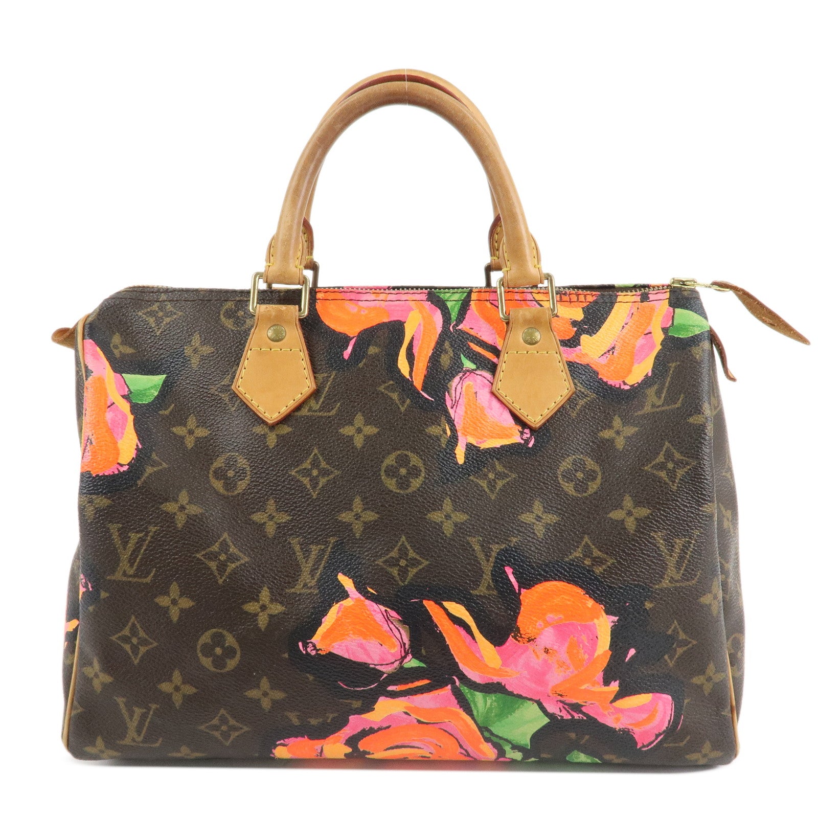 Louis-Vuitton-Monogram-Rose-Speedy-30-Hand-Bag-Boston-Bag-M48610