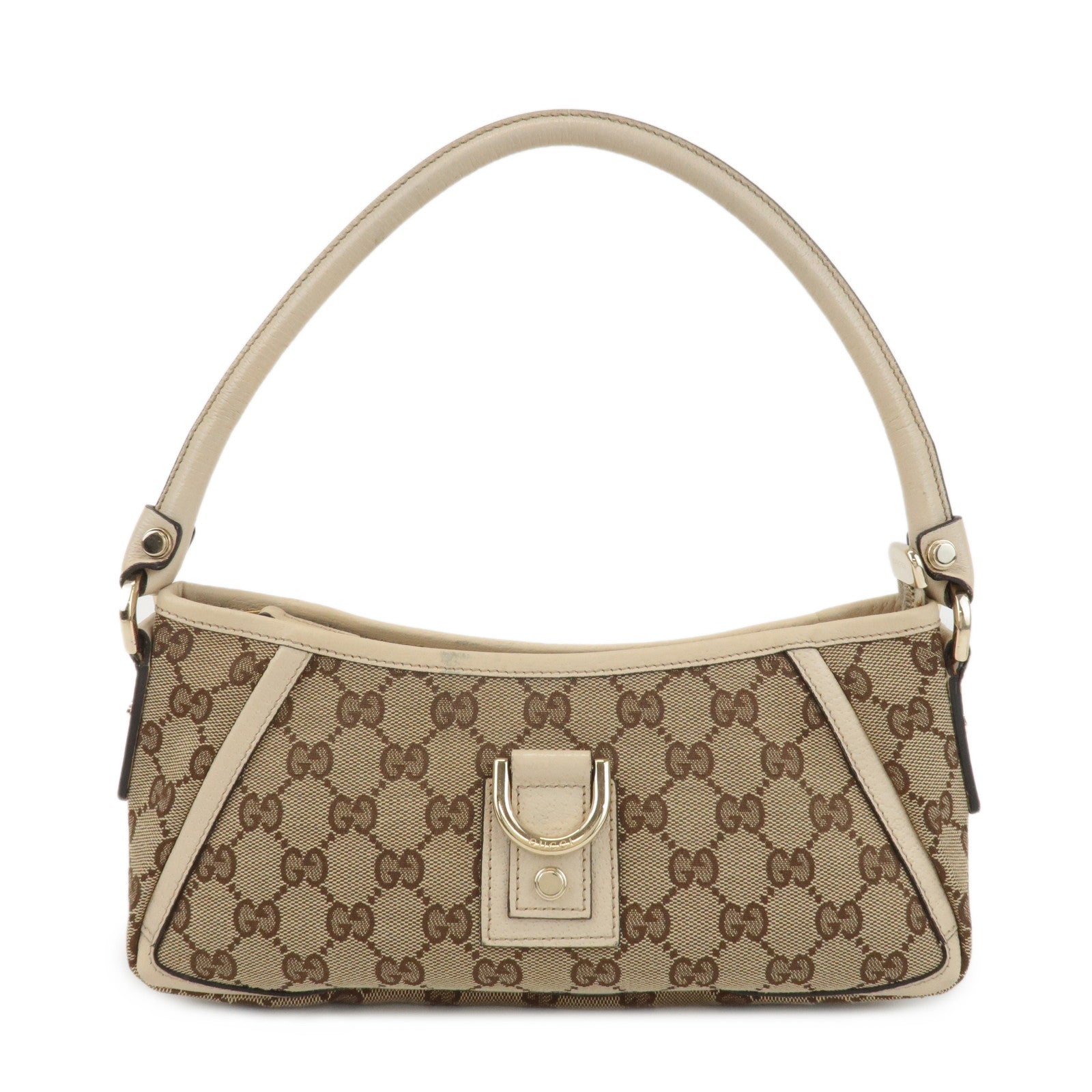 GUCCI-Abbey-GG-Canvas-Leather-Shoulder-Bag-Beige-Ivory-130939