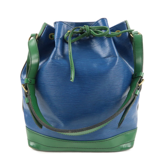 Louis-Vuitton-Epi-Bi-Color-Noe-Shoulder-Bag-Blue-Green-M44044