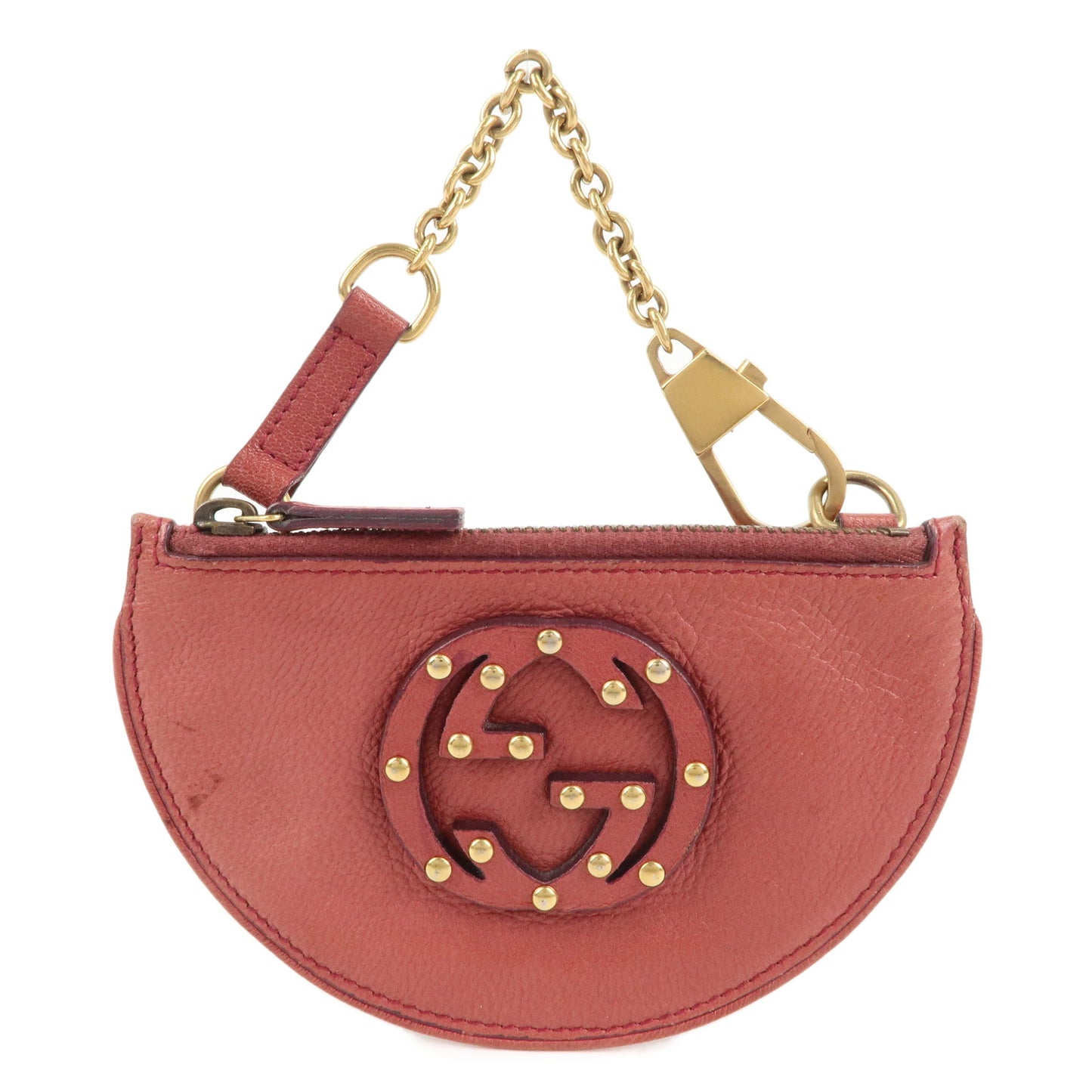 GUCCI-Interlocking-G-Leather-Coin-Case-Purse-Pink-120970