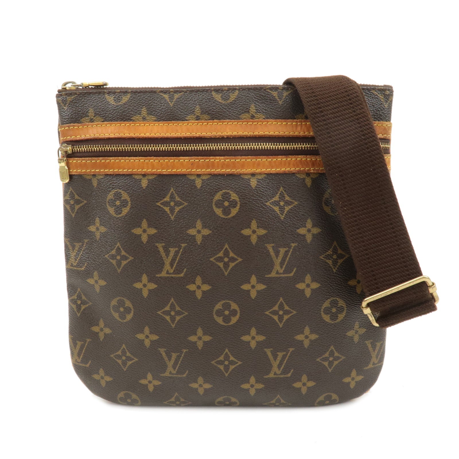 Louis Vuitton Monogram Pochette Bosphore Shoulder Bag M40044