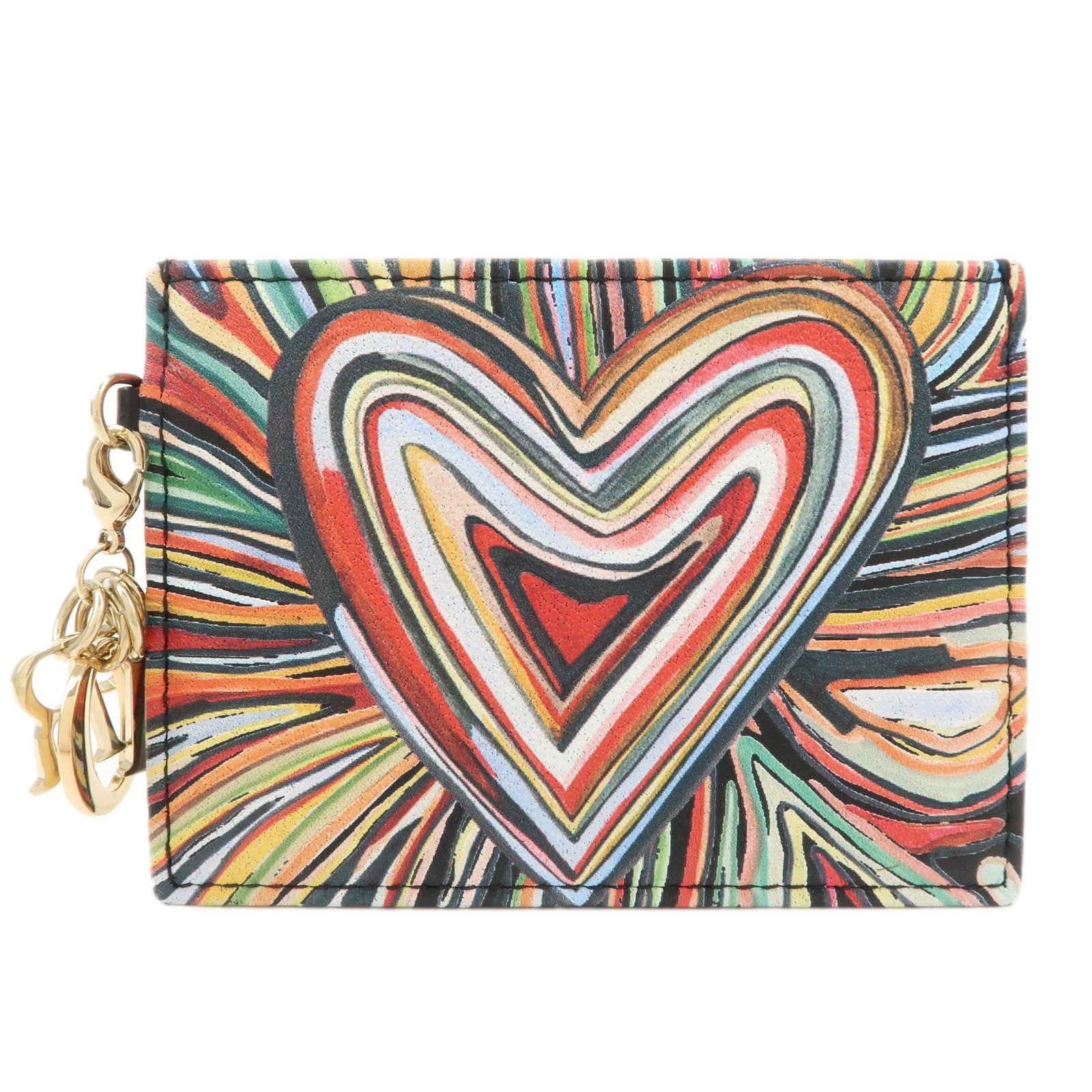 Christian-Dior-Leather-Card-Case-2018DIORAMOUR-Multicolor