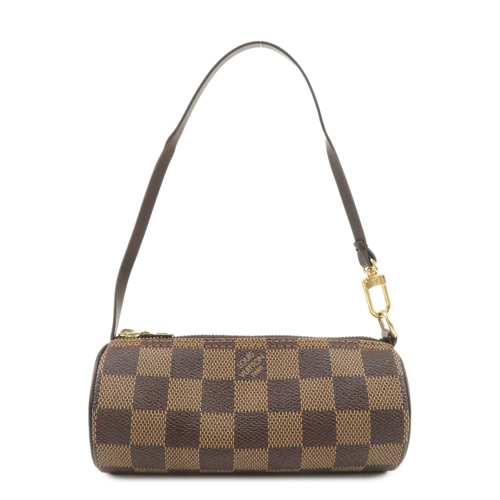 Louis-Vuitton-Damier-Mini-Pouch-for-Papillon-Bag-Brown