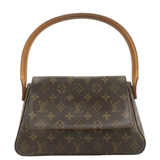 Louis-Vuitton-Monogram-Mini-Looping-Shoulder-Bag-Brown-M51147