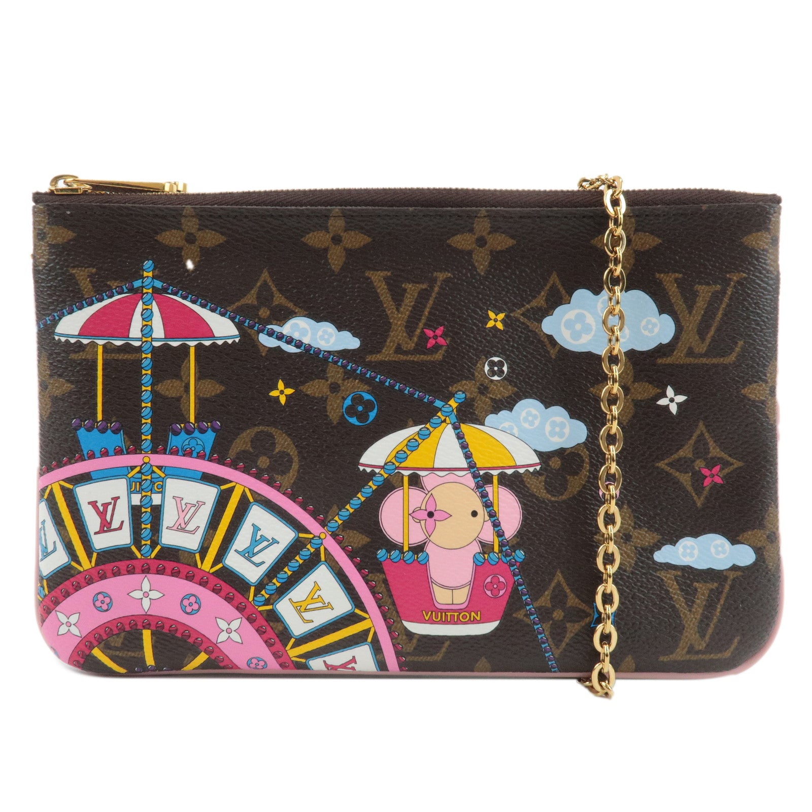 Louis-Vuitton-Monogram-Pochette-Double-Zip-Shoulder-Bag-M69744