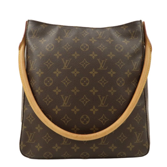 Louis-Vuitton-Monogram-Looping-GM-Shoulder-Bag-Brown-M51145