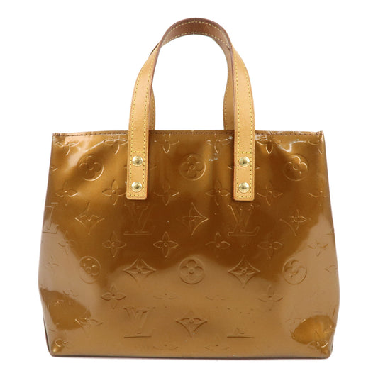 Louis-Vuitton-Monogram-Vernis-Lead-PM-Hand-Bag-Bronze-M91088