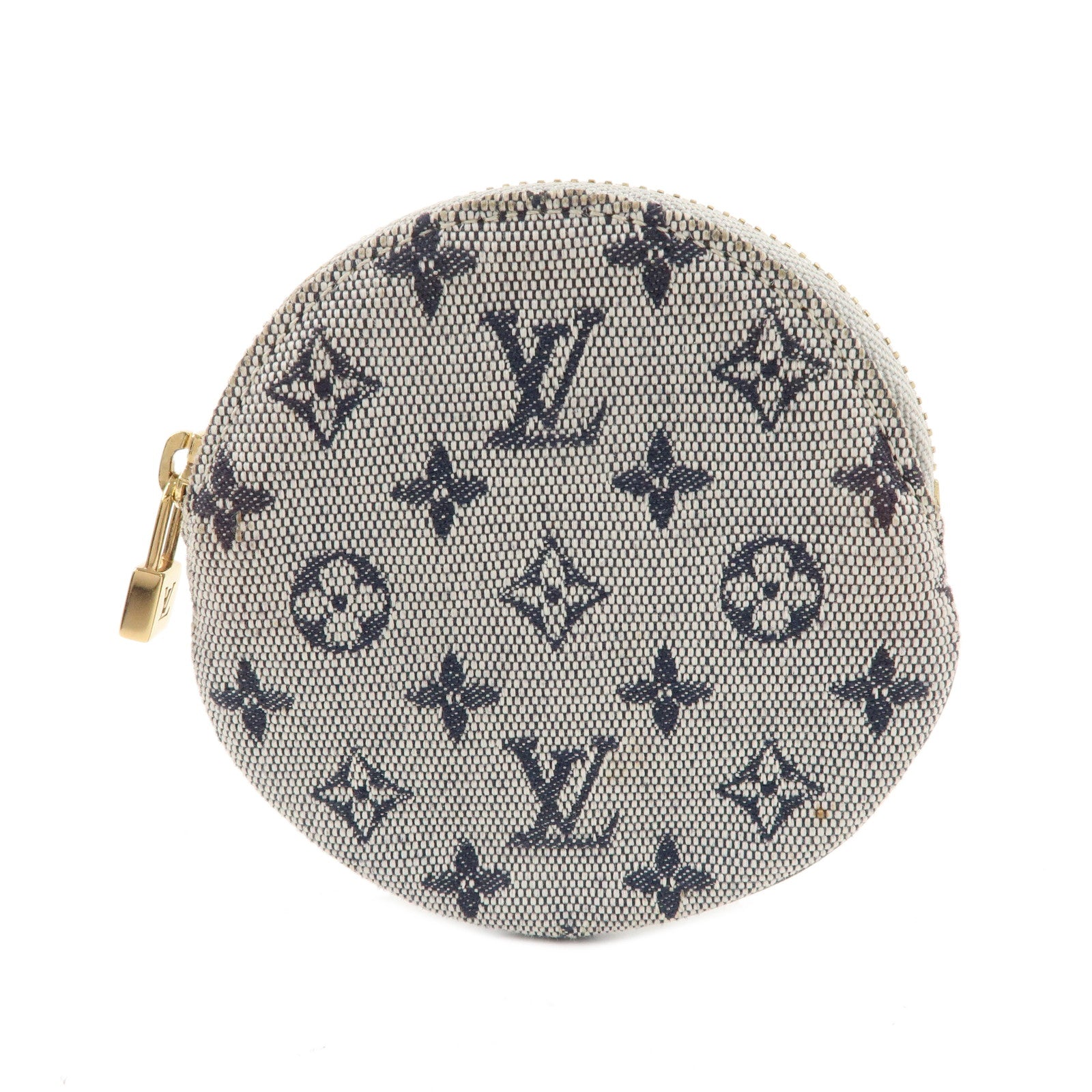 Louis Vuitton Monogram Mini Porte Monnaie Rond Coin Case M92460