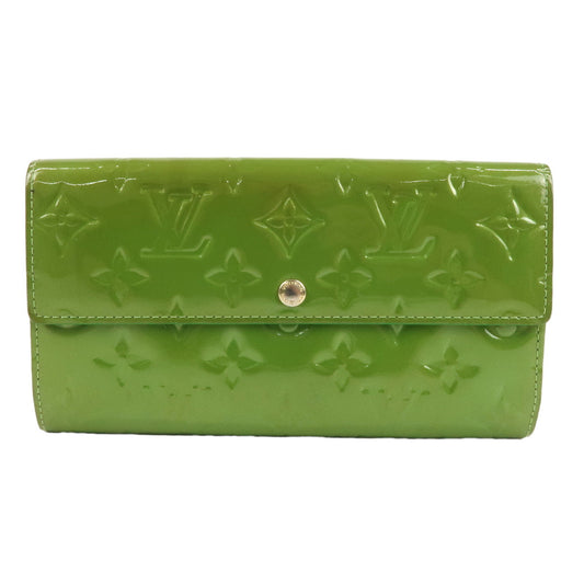 Louis-Vuitton-Monogram-Vernis-Portefeuille-Sarah-Vert-Tonic-M93635