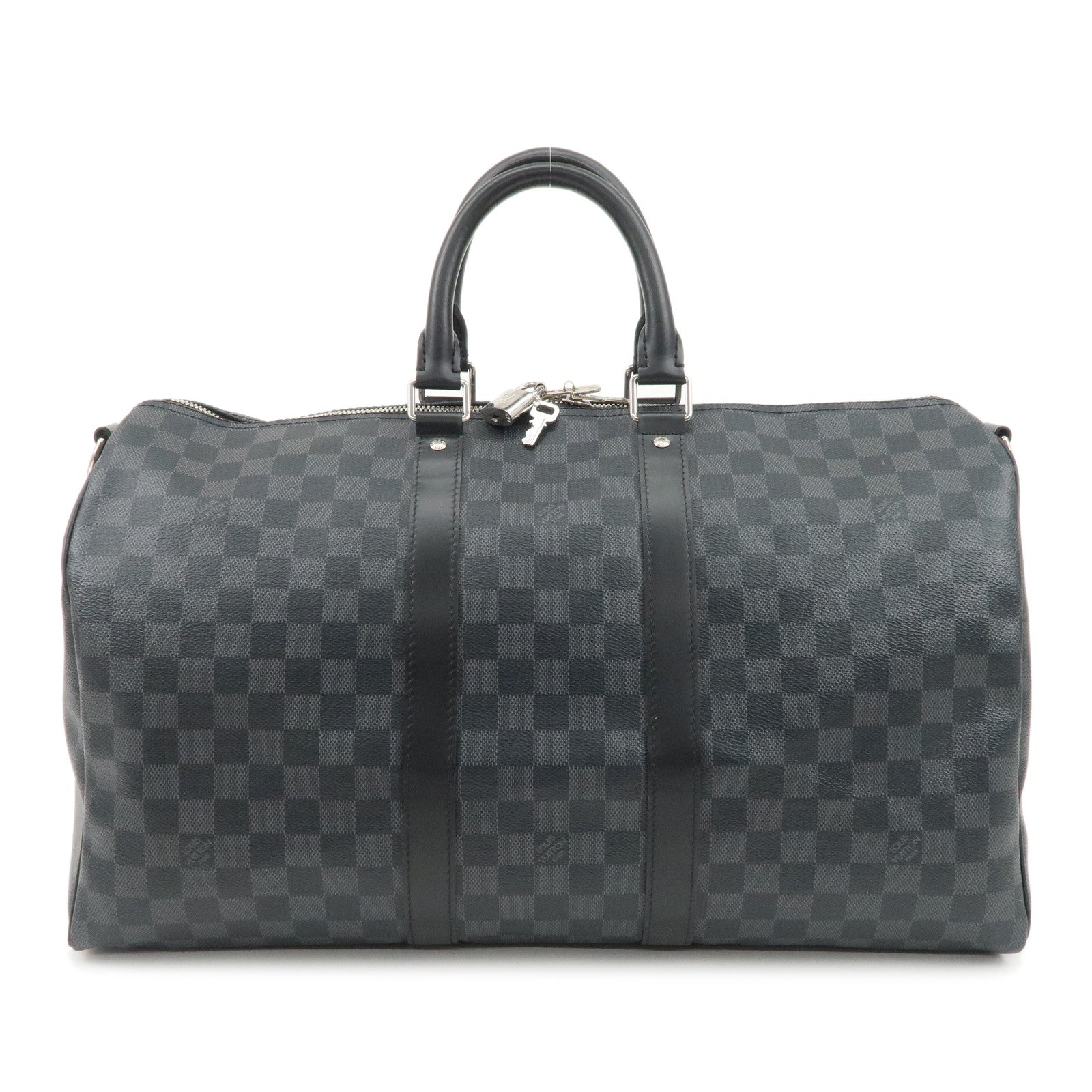 Louis-Vuitton-Damier-Graphite-Keepall-Bandouliere-45-N41418