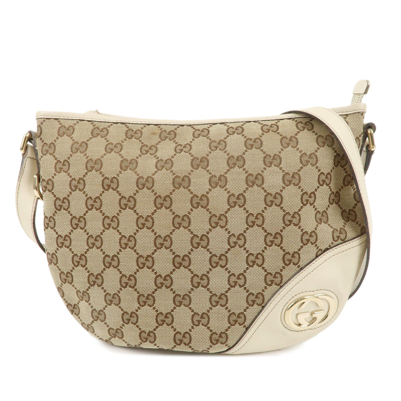 GUCCI-Interlocking-G-Abbey-GG-Canvas-Leather-Shoulder-Bag-169998