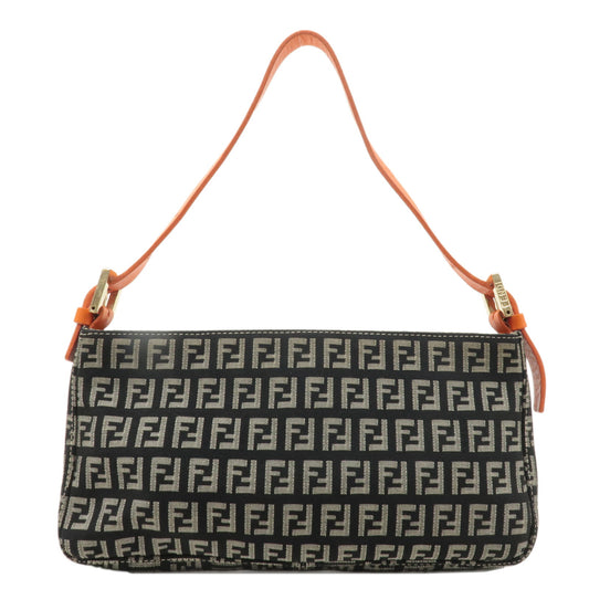 FENDI-Zucchino-Leather-Hand-Bag-Shoulder-Bag-8BR042