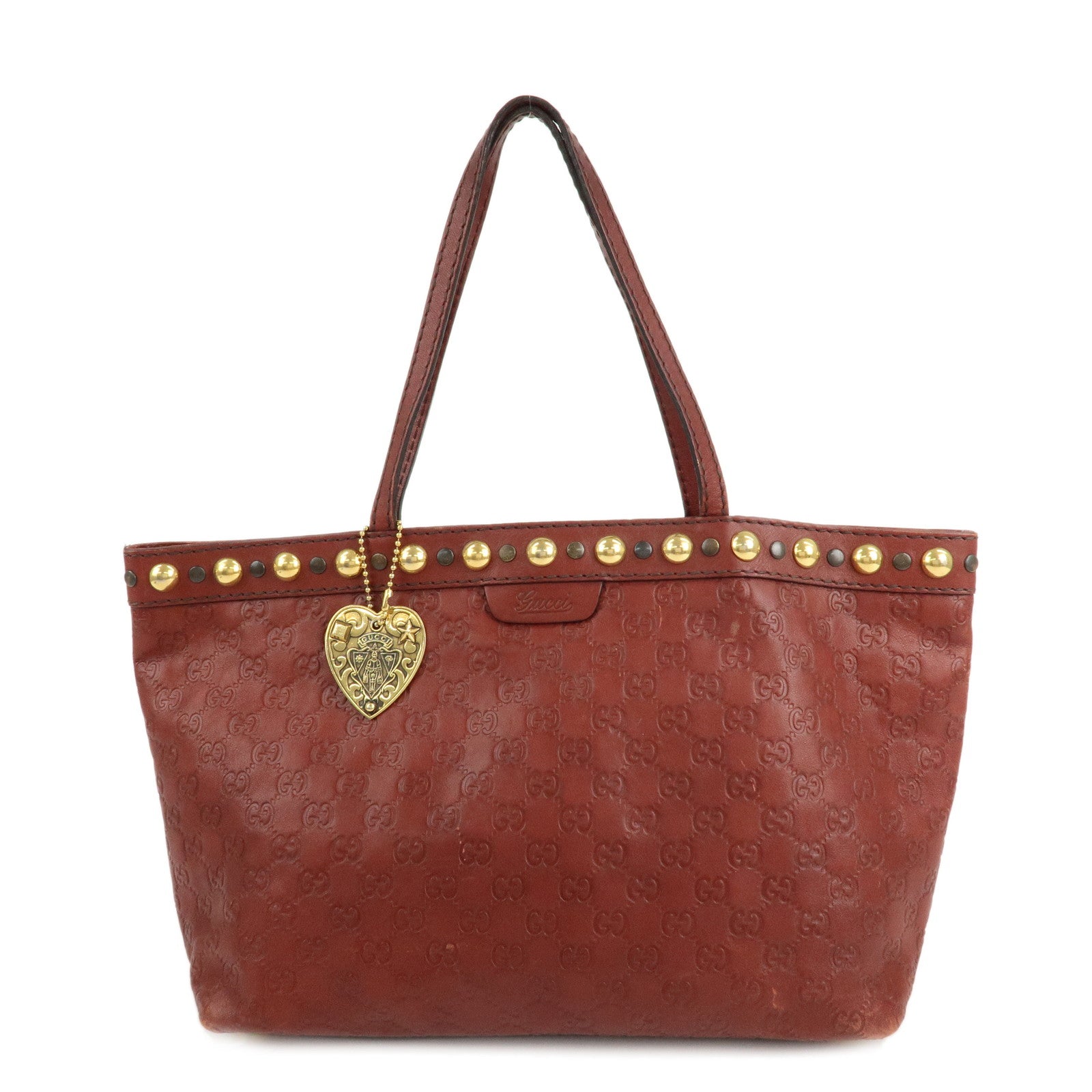 GUCCI-Guccissima-Historia-Leather-Tote-Bag-Brown-207291