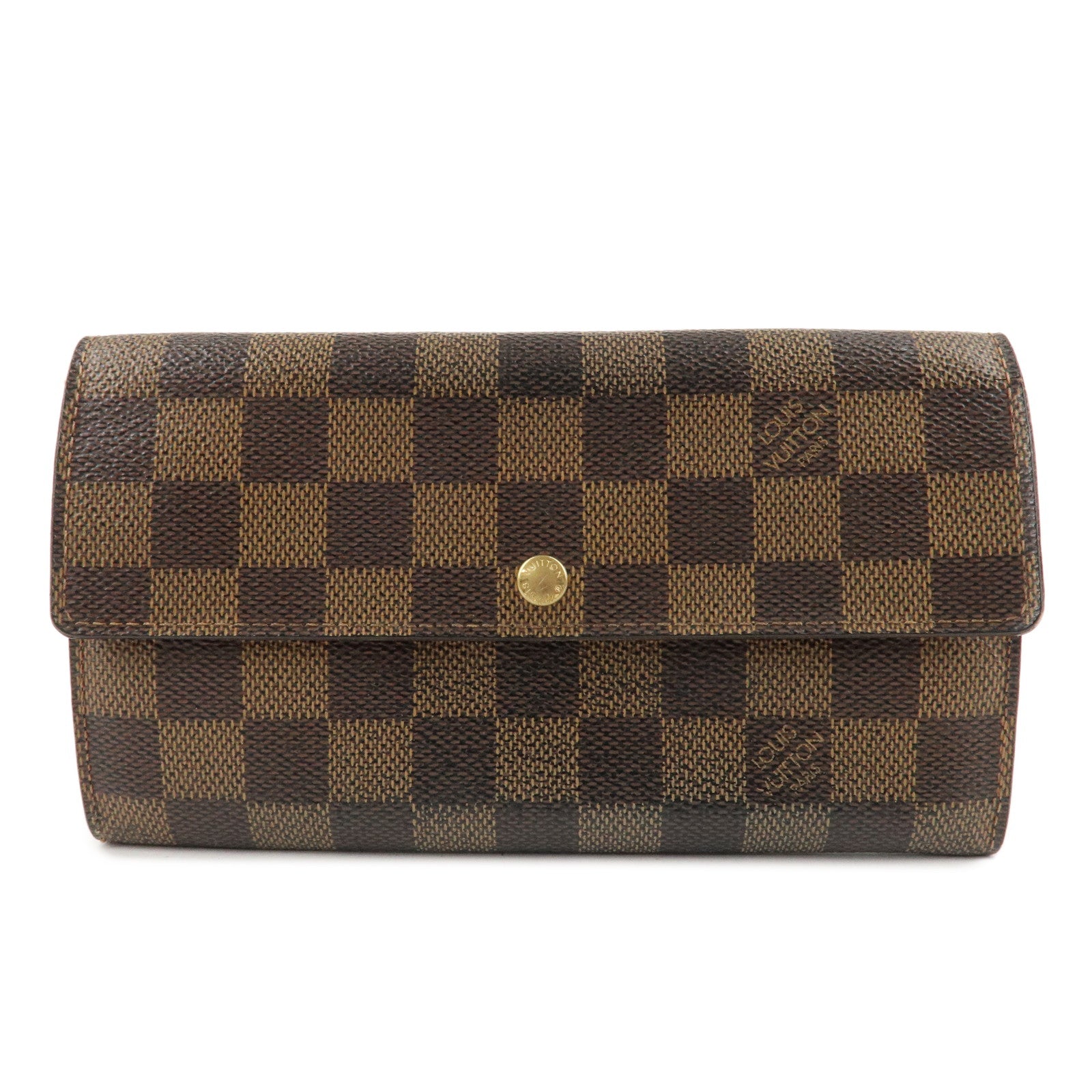 Louis-Vuitton-Damier-Porte-Monnaie-Cult-Credit-Long-Wallet-N61724