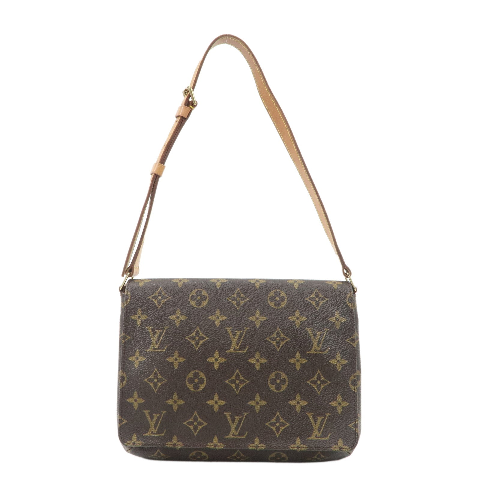 Authc Louis Vuitton Monogram Musette Tango Short Shoulder Bag M51257 Used