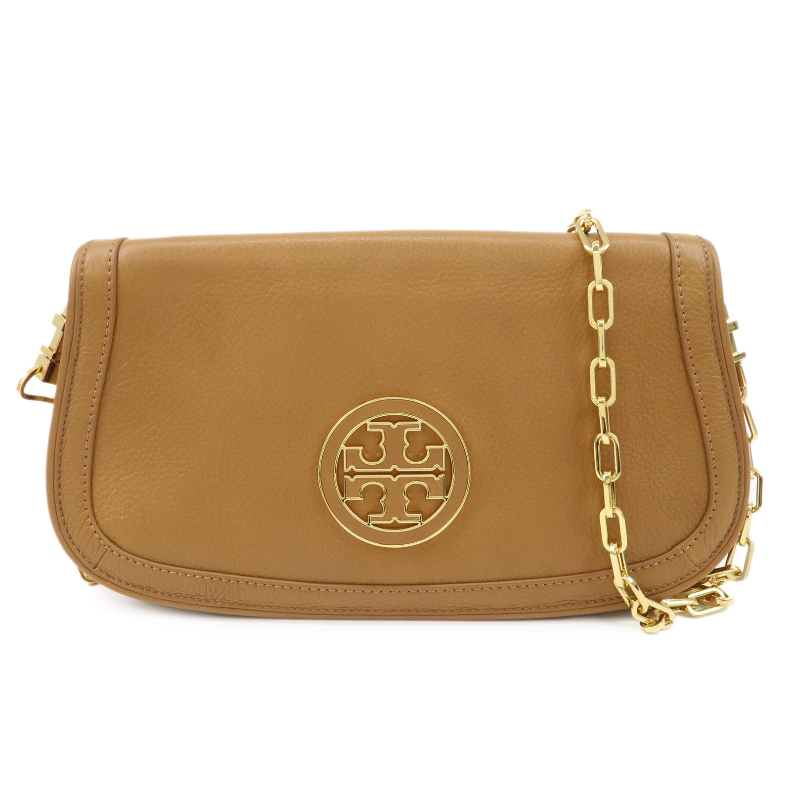 Tory-Burch-Leather-Chain-Shoulder-Bag-Hand-Bag-Light-Brown-